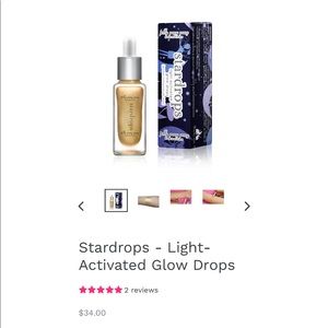 Stardrops light-activated glow drops